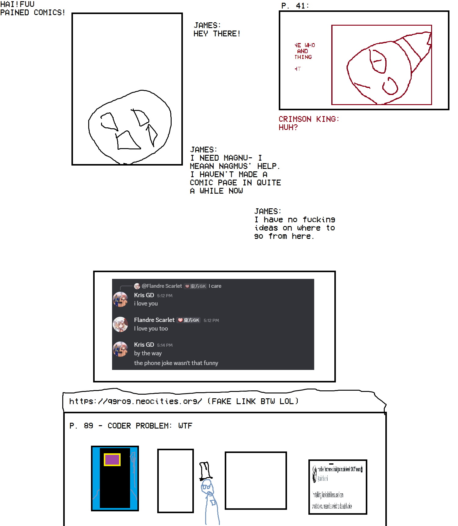 Page 41 of Hifuu pained comics